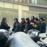 We did a field tripp to Today Art Museum and gave the students a design task.