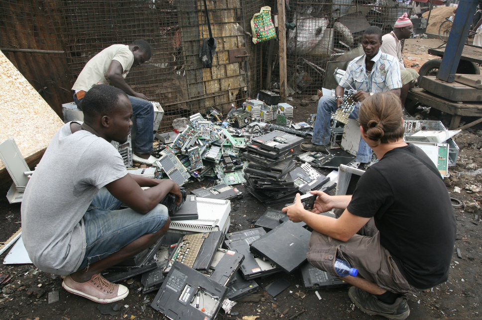 Andreas Zingerle, Linda Kronman, kairus.org, e-waste, electronic waste, ghana