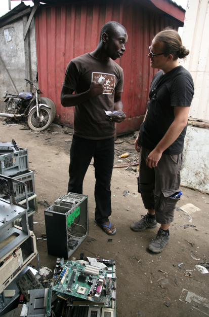 Andreas Zingerle, Linda Kronman, kairus.org, e-waste, electronic waste, ghana