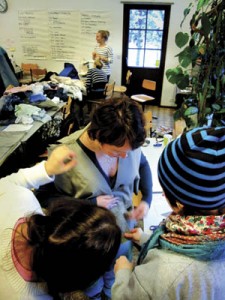 Killer Fashion Revolution Workshop in Kirkkonummi, Finland.