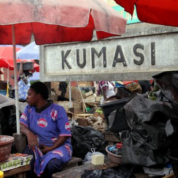 08/2014 AIR: Kumasi Central Market market/Kejetia market, Ghana