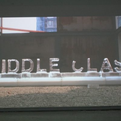 Nora Ligorano's and Marshall Reese's video work Middle Class